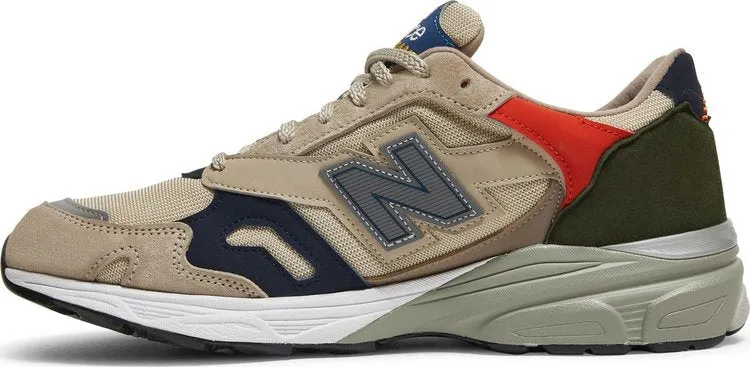 New Balance 920 Made in England 'Sand Dark Green' Sneakers, Tan