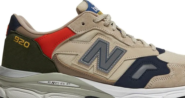 New Balance 920 Made in England 'Sand Dark Green' Sneakers, Tan