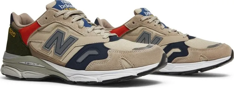 New Balance 920 Made in England 'Sand Dark Green' Sneakers, Tan
