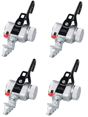 PROTEKTOR 2.0 SilverSeries System Wheelchair Restraints | 4 PACK KIT