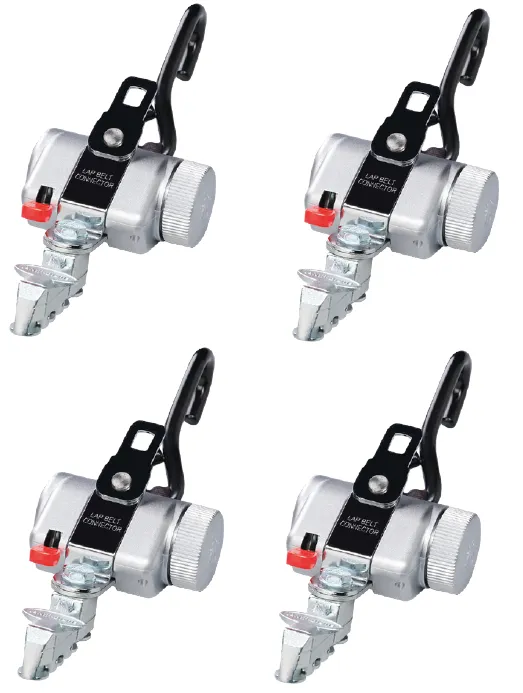 PROTEKTOR 2.0 SilverSeries System Wheelchair Restraints | 4 PACK KIT