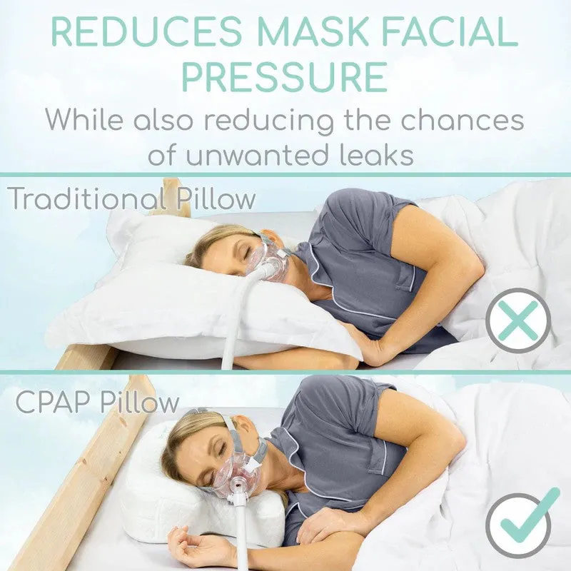 Vive Health CPAP Pillow - White