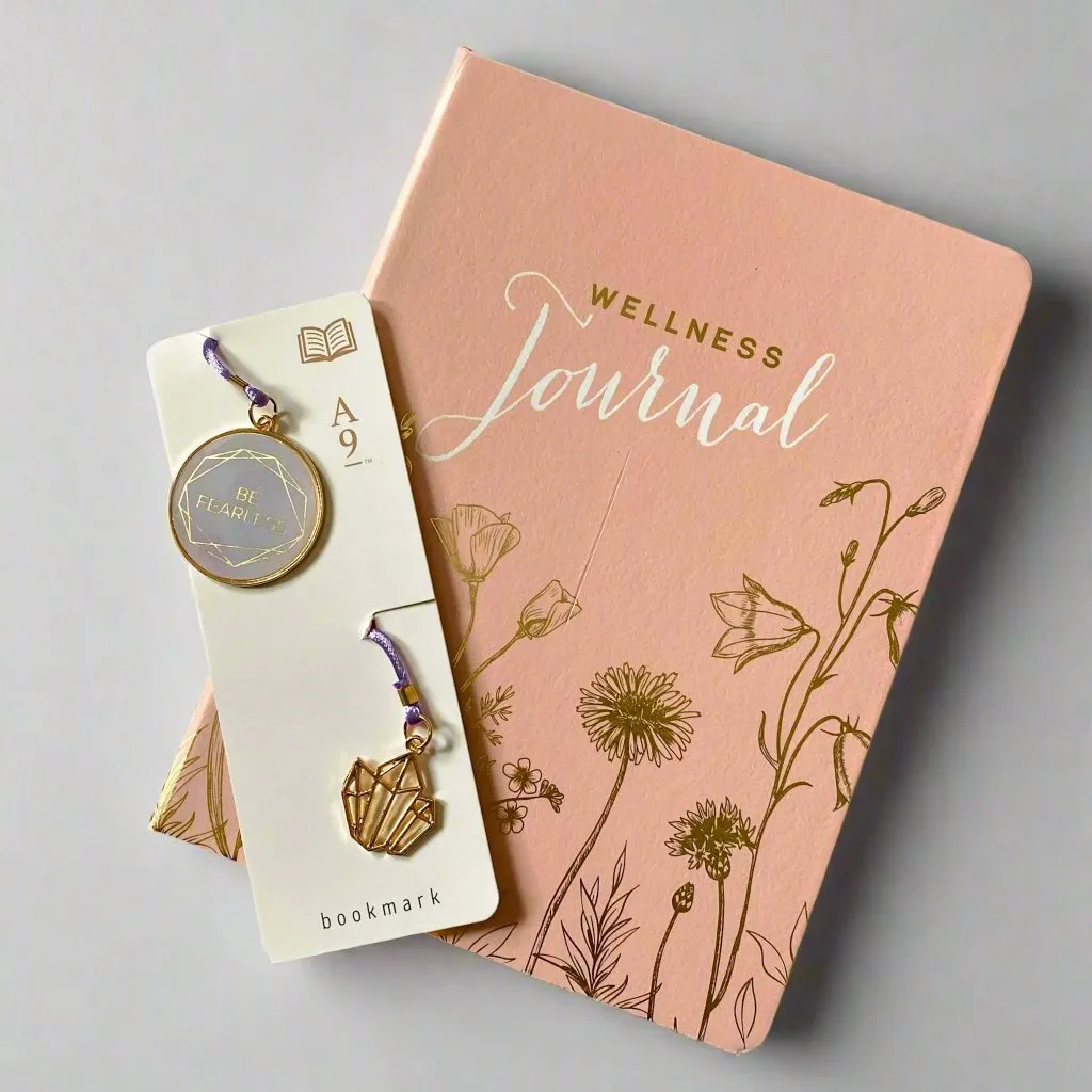 Wellness Journal   Inspiring Bookmark Set – Reflect, Track, and Achieve Your Wellness Goals